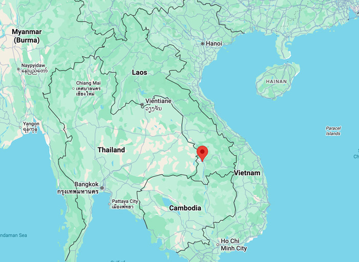 pakse-location-maps
